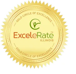 ExceleRate Illinois Gold Circle of Quality seal